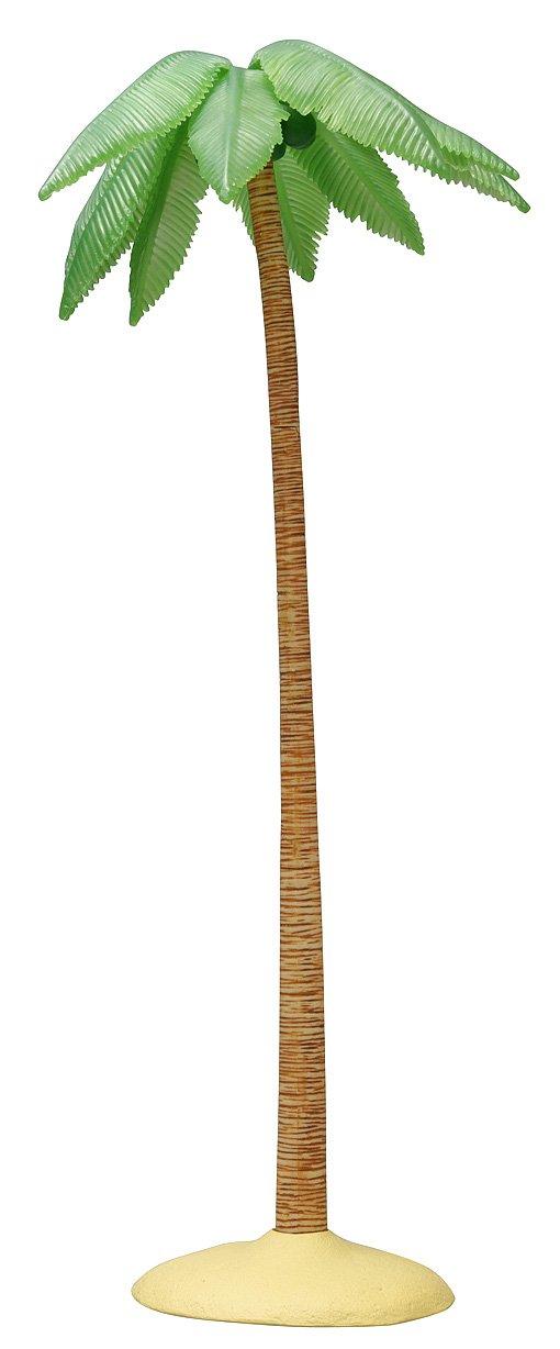 Пальма ПВХ окрашенная готовая к сборке (немасштабный Частичная сборка требуется)